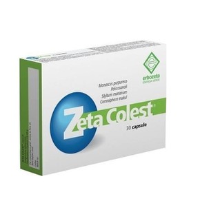 Erbozeta Zeta Colest Συμπλήρωμα Διατροφής για Ρύθμ