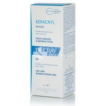 Ducray Keracnyl Masque (PMG) - Μάσκα φροντίδας Μικτού Λιπαρού δέρματος, 40ml 