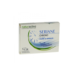 Naturactive Seriane Chrono Συμπλήρωμα Διατροφής Που Βοηθάει Να Μένετε Ήρεμοι Και Νηφάλιοι 6 Δισκία