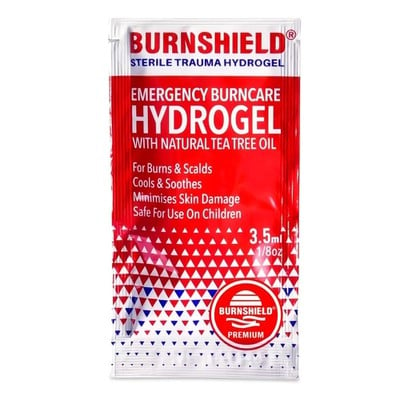BURNSHIELD Hydrogel Blots Gel Φακελάκια Υδροκολλοειδούς Γέλης Για άμεση Φροντίδα Των Εγκαυμάτων 5 Τεμάχια