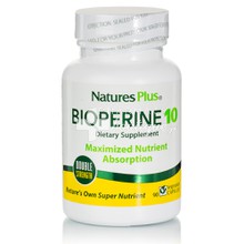 Natures Plus Bioperine 10, 90 veg. caps