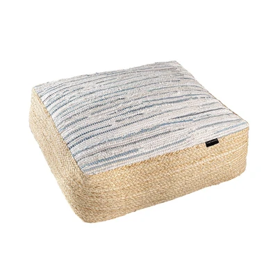 Πούφ Boho Kilim 65x65x30 guy Laroche  70% Jute - 3