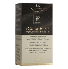 Apivita My Color Elixir Μόνιμη Βαφή Μαλλιών Νο 3.0