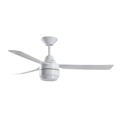 Ceiling Fan Calypso 122cm White With 1 Light And 3