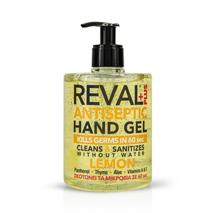 REVAL PLUS Αντισηπτικό gel χεριών 500ml