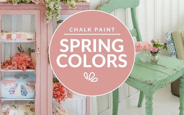 Chalk Paint: Τα χρώματα της άνοιξης στη διακόσμηση!