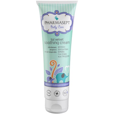 PHARMASEPT Baby Care Soothing Cream Βρεφική Ενυδατική Κρέμα Προσώπου&Σώματος 150ml