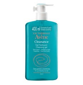 Avene Cleanance Soapless Gel Cleanser, 400ml