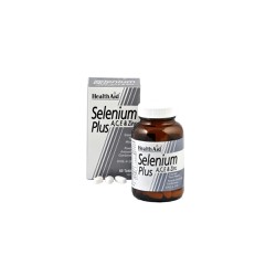 Health Aid Selenium Plus Vitamins A,C,E & Zinc Dietary Supplement With Selenium Vitamins & Zinc Complete Antioxidant Formula 60 Tablets