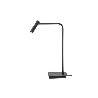 Desk Lamp with Switch On/Off LED 3W 3000K Black Si