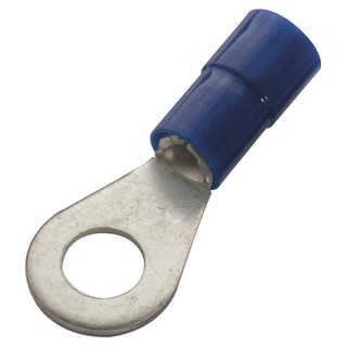 Ring Cable Insulated Terminals Blue 1.5-2.5/3 Pu10