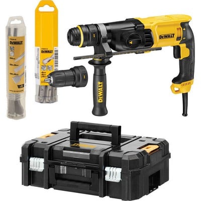 Drill 800W Sds-Plus 26Mm 3 Mode With Accessories D