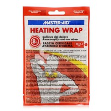Master Aid Heating Wrap Cervical Fascia - Θερμαντικό Αυχενικό Επίθεμα (30 x 9,5 cm), 1τμχ.