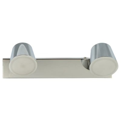 Wall Mounted Led Light Spot Rail Nickel Led 2X6W 3