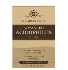 Solgar Advanced Acidophilus Plus, 120 Veg.Caps