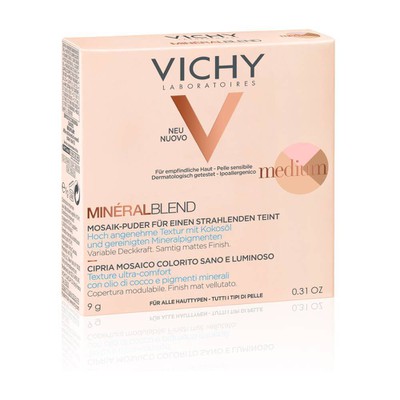 VICHY MineralBlend Healthy Glow Tri-Color Powder Medium 9gr