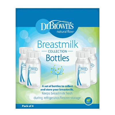 DR BROWN'S Μπουκάλια Συλλογής Μητρικού Γάλακτος 4 Τεμάχια BF 032