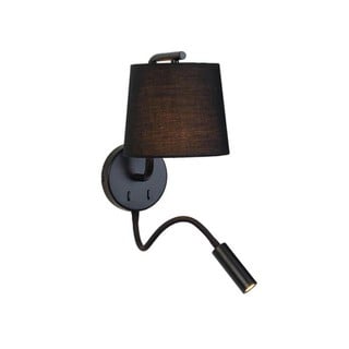 Wall Lamp LED E27 3W Black H57