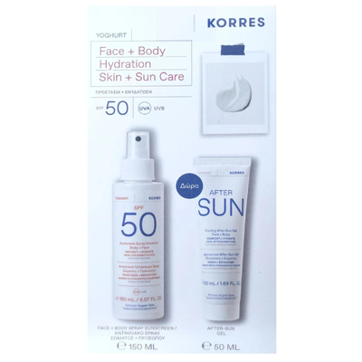 Korres Promo Yoghurt Sunscreen Spray Emulsion Face