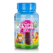 Intermed Vitafix Gummies Multi + Probio (γεύση φράουλα) - Ζελεδάκια με βιταμίνες, ιχνοστοιχεία, πρεβιοτικά και προβιοτικά, 60 ζελεδάκια (Μπουκαλάκι)