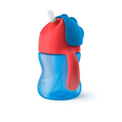 PHILIPS Avent Bent Straw Εκπαιδευτικό Κύπελλο Με Καλαμάκι 200ml 9m+