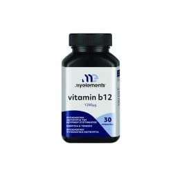 My Elements Vitamin B12 Συμπλήρωμα Διατροφής Για Τη Φυσιολογική Λειτουργία Του Νευρικού Συστήματος 1200mg 30 κάψουλες