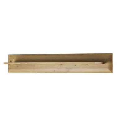 Ράφι MDF 107x17x19cm 38102-NR-ART Artisan+Μαύρο 