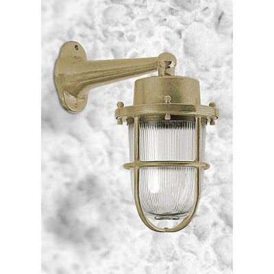 Brass Wall Light N.63 E27 Ip64 60W