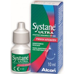 Alcon Systane Ultra Λιπαντικές οφθαλμικές σταγόνες 10ml.