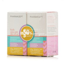 Pharmasept Σετ Kids Extra Mild Deo Roll-On - Αποσμητικό για Παιδιά, 2 x 50ml (-50% στο 2ο προϊόν)