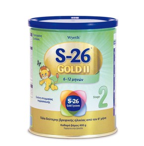 S26 - Gold No2 Βρεφικό Γάλα Σε Σκόνη Για Βρέφη 6-1