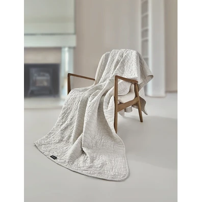 Σετ 2τμχ Κουβερλί Shadow Natural 250x240 guy Laroc