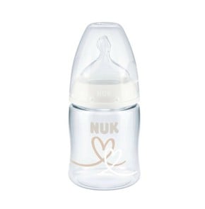 Nuk First Choice Plastic Bottle with Silicone Nipp