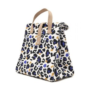 The Lunch Bags Isothermal Hand Bag White Leopard, 
