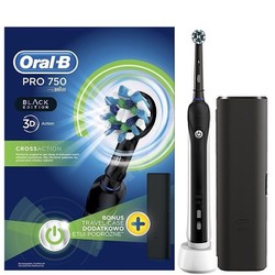 Oral B Oral B Pro 750 Cross Action Black Edition Hlektrikh Odontoboyrt