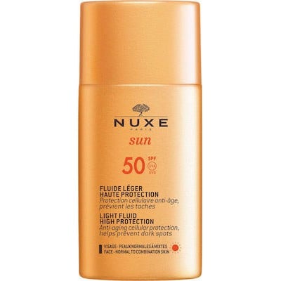 Nuxe Sun Face Cream Fluide Legere SPF50 Αντηλιακό 