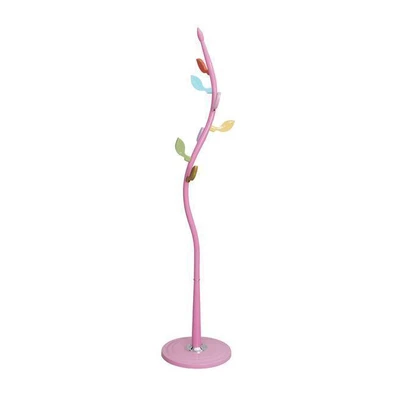Hanger - Coat Stand Steel Pink D.37x170cm ZWW Wood