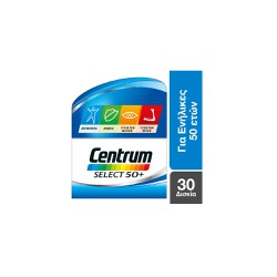 Centrum Select 50+ Multivitamin For Adults 50 Years And Over 30 tabs 