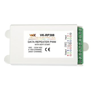 Data Repeater 20IP 288/576W 12-24V VK-RP308-24