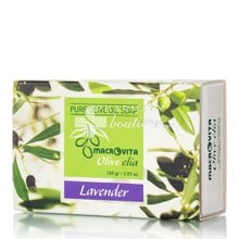 Macrovita Olivelia Φυσικό Σαπούνι Ελαιόλαδου - Lavender, 100gr
