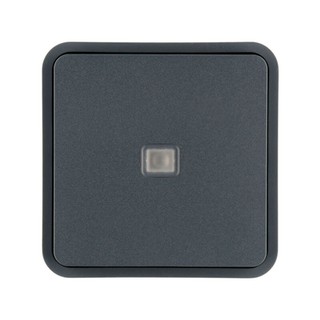 Cubyko IP55 Switch Plate KNX with LED Gray WNT912