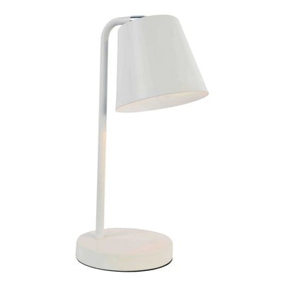 Table Lamp White Lyra Ε14