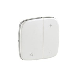 Valena Allure Cover Plate for Dimmer 2 Gangs Pearl