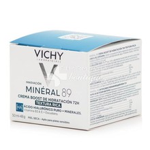 Vichy Mineral 89 72h Moisture Boosting Cream (Rich Texture) - Κρέμα Booster Ενυδάτωσης (Πλούσιας Υφής), 50ml