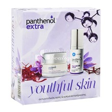 Panthenol Extra Σετ Face & Eye Cream - Ενυδάτωση & Αντιγήρανση, 50ml & Face & Eye Serum - Αντιγηραντικός Ορός για Πρόσωπο & Μάτια, 30ml