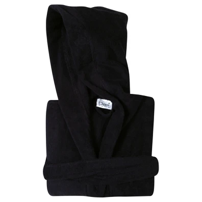 Das Home Μπουρνουζι Large Black Casual 5910 Black 