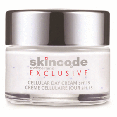 Skincode - Cellular Day Cream SPF15, Συσφικτική Κρέμα με Αναδομητικά Μπλε Πεπτίδια - 50ml