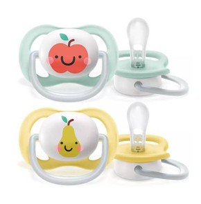 Avent Ultra Air Happy Silicone Soother 0-6 Months,