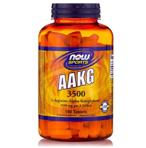 Now Foods AAKG 3500 - Συμπλήρωμα Αμινοξέος για την