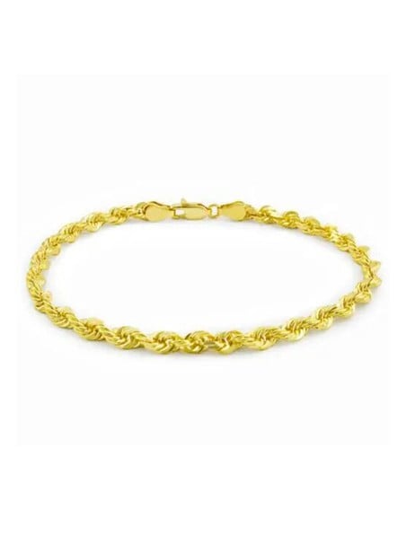 Millionals rope stainless steel bracelet gold